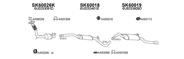 VENEPORTE 600041 Exhaust System